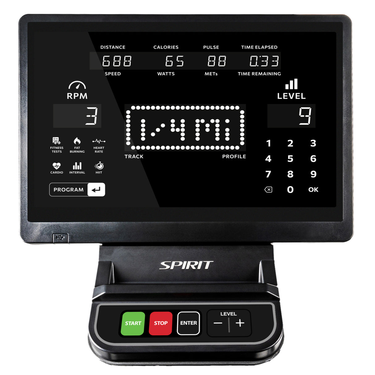 Spirit Fitness CE980 Ellipsentrainer