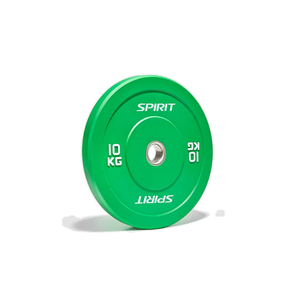 Spirit Fitness Bumper Plates Set inkl. Hantelscheibenständer