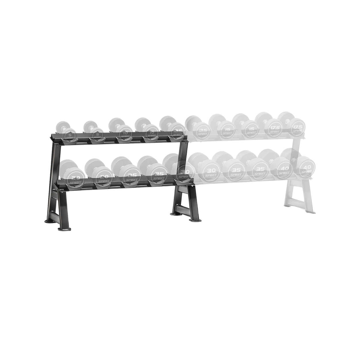 Spirit Fitness Hantelablage (5 Paar)