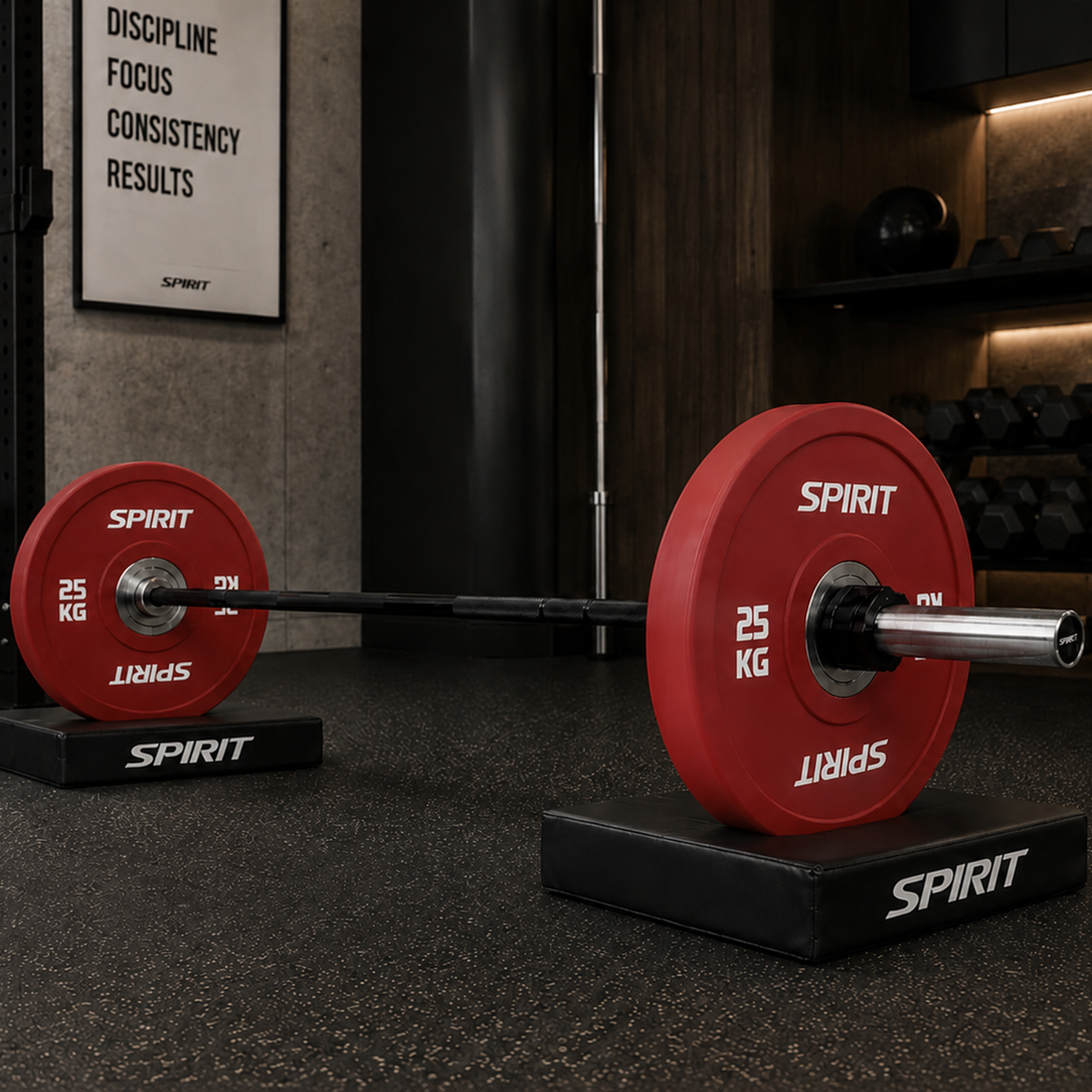 Spirit Fitness Landing Pads Black (Paar)