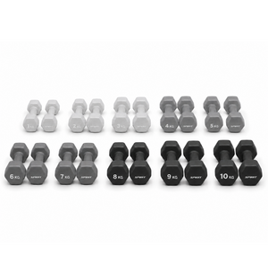 Spirit Fitness Studio Neopren Trainingshantel Set (1-10 kg)