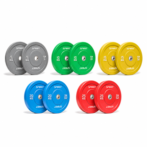 Spirit Fitness Bumper Plates Set