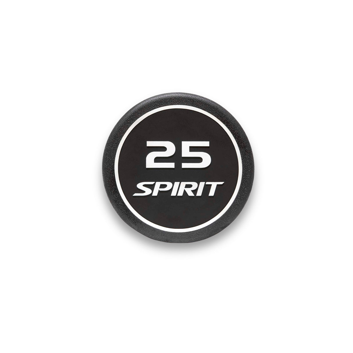 Spirit Fitness Round Rubber Kurzhantel
