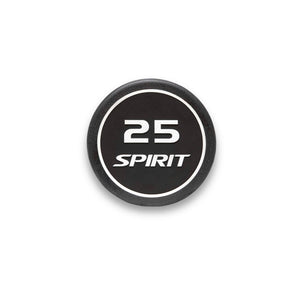 Spirit Fitness Round Rubber Kurzhantel