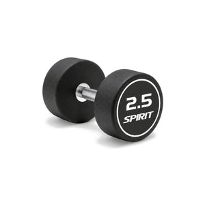 Spirit Fitness Round Rubber Kurzhantel
