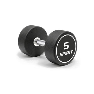Spirit Fitness Round Rubber Kurzhantel