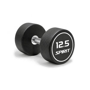 Spirit Fitness Round Rubber Kurzhantel