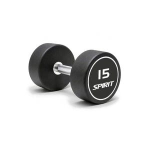 Spirit Fitness Round Rubber Kurzhantel