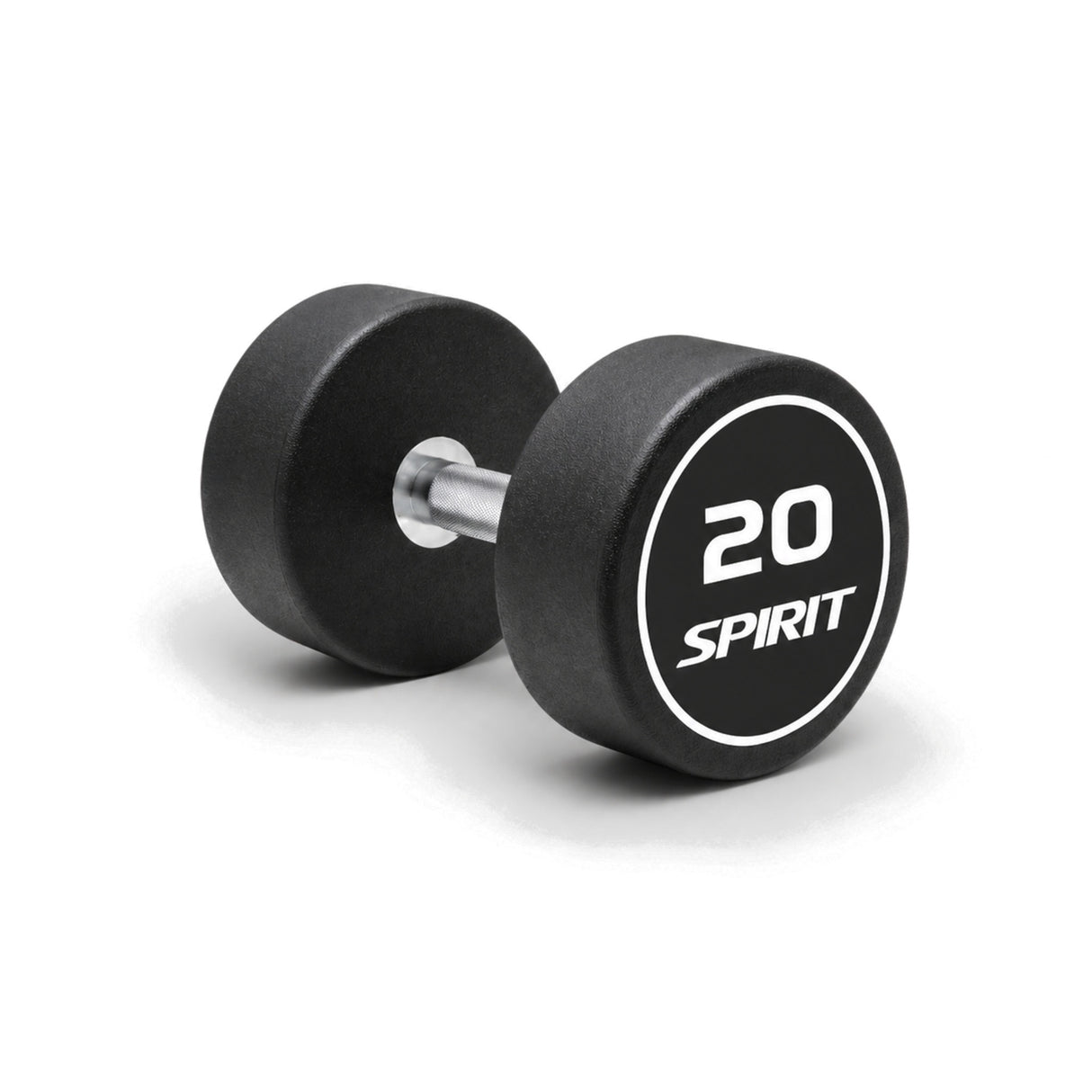 Spirit Fitness Round Rubber Kurzhantel