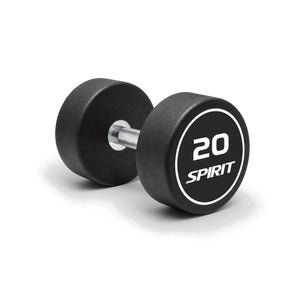 Spirit Fitness Round Rubber Kurzhantel