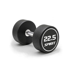 Spirit Fitness Round Rubber Kurzhantel