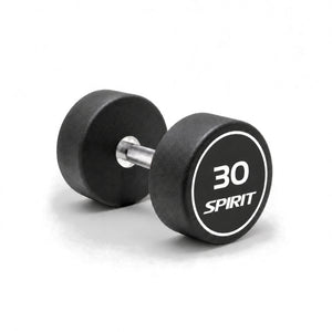 Spirit Fitness Round Rubber Kurzhantel