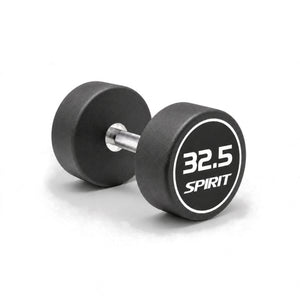 Spirit Fitness Round Rubber Kurzhantel