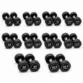 Spirit Fitness Round Rubber Kurzhantel 10-Paar-Set