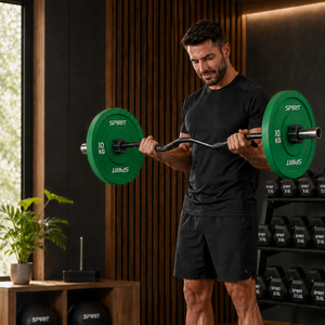 Spirit Fitness SZ-Curlstange inkl. Verschlüsse