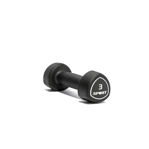Spirit Fitness Tri-Studio Rubber Kurzhantel