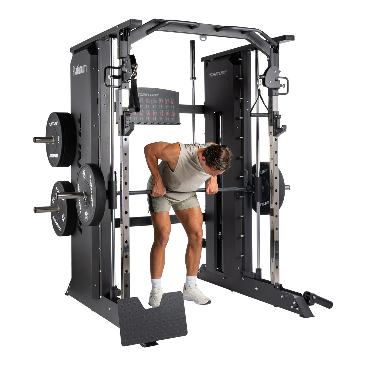 Tunturi Platinum – Full Smith/Functional Trainer – Selectorized – V-Series