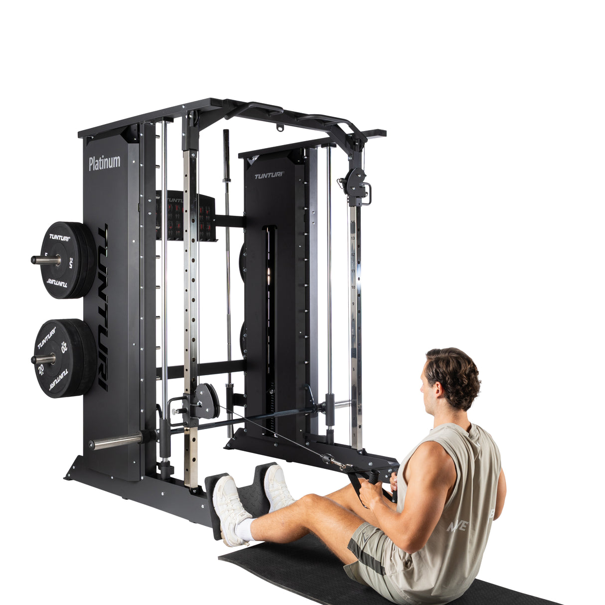 Tunturi Platinum – Full Smith/Functional Trainer – Selectorized – V-Series