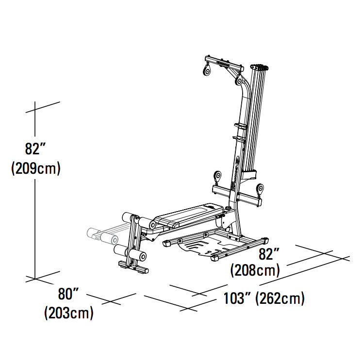 Bowflex Home Gym PR1000 Kraftstation