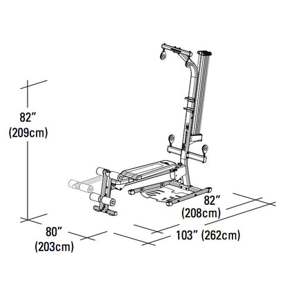 Bowflex Home Gym PR1000 Kraftstation