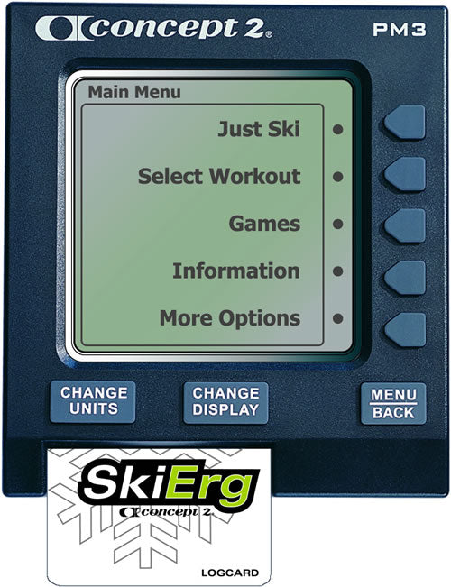 Concept2 SkiErg PM3 Ski-Trainer