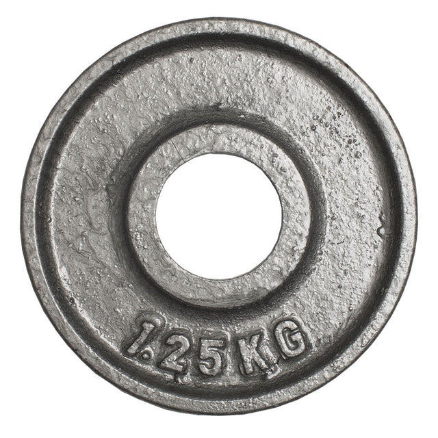 CARDIOfitness Olympia-Hantelscheibe Hammerschlag 50mm 1,25kg