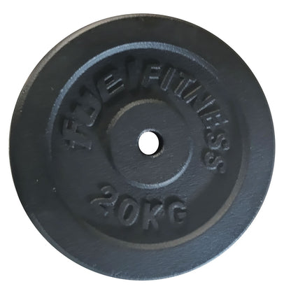FUEL Fitness Guss-Hantelscheibe 30mm 1x 20kg
