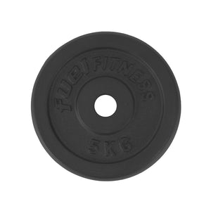 FUEL Fitness Guss-Hantelscheibe 30mm 1x 5kg