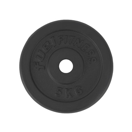 FUEL Fitness Guss-Hantelscheibe 30mm 1x 5kg