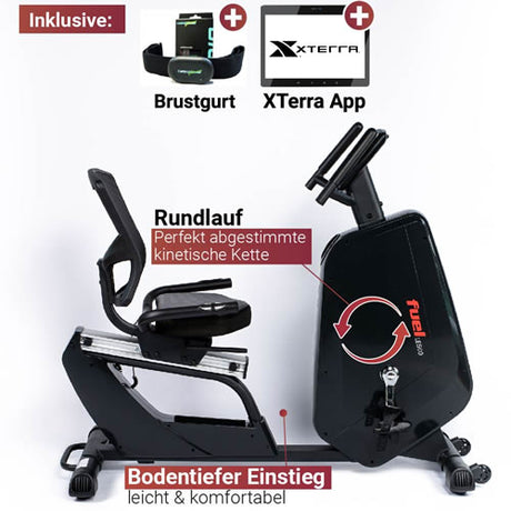 FUEL Fitness Liegeergometer LE500