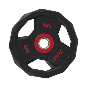 FUEL Fitness Olympia Hantelscheibe Diamond PU 50/51mm 1x 20kg
