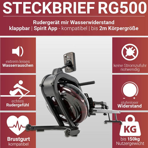 FUEL Fitness Rudergerät RG500