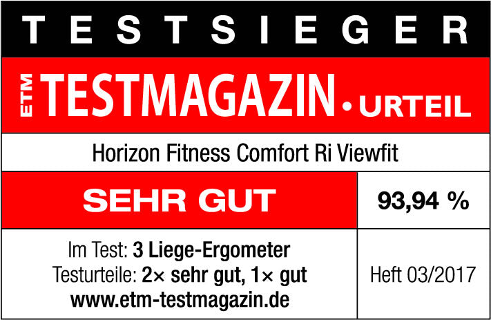 Horizon Fitness Liegeergometer Comfort R8.0