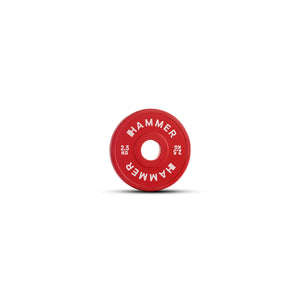 Hammer Bumper Plate 50 mm 2,5 kg - 25 kg