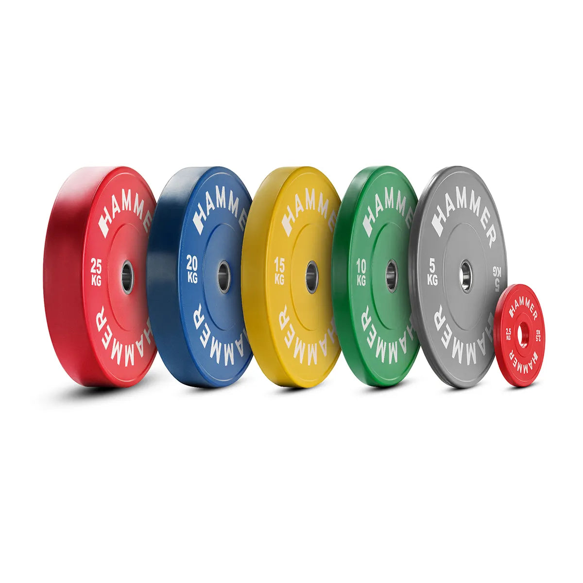 Hammer Bumper Plate 50 mm 2,5 kg - 25 kg