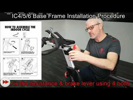 Life Fitness ICG IC4 Indoor Cycle inkl. Matte