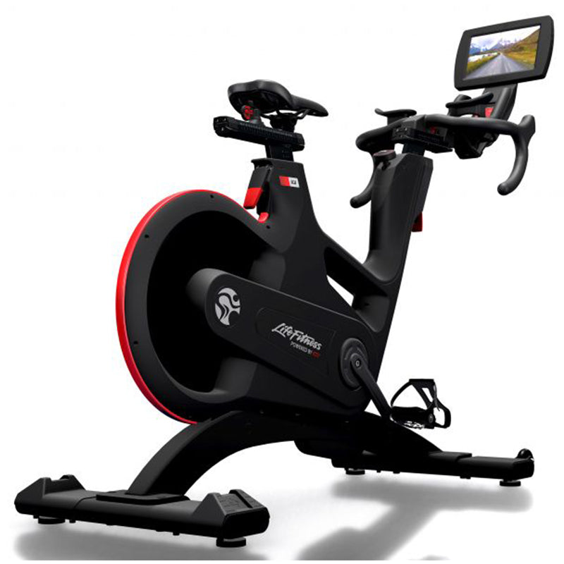 Life Fitness Indoor Cycle IC8 mit MyRide VX Personal Konsole 