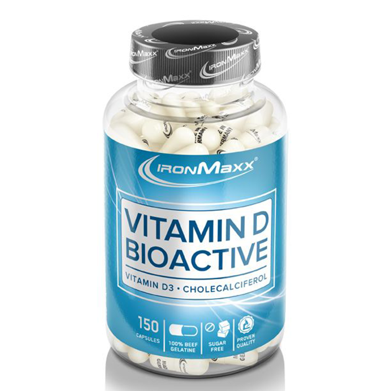 IronMaxx Mineralien Vitamin D Bioactive Kapseln 150