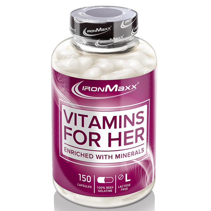 IronMaxx Mineralien Vitamins For Her 150 Kapseln á 765mg