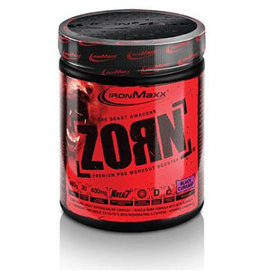 IronMaxx Trainingsbooster Zorn Pulver Black 480g