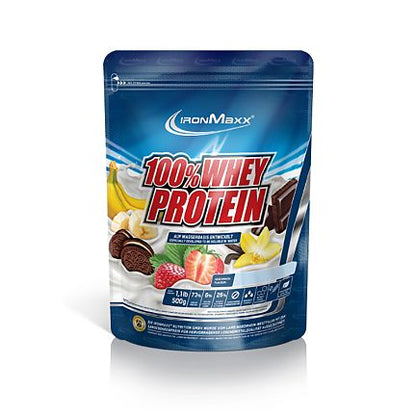 IronMaxx 100% Whey Protein 500g Beutel-Weiße Schokolade