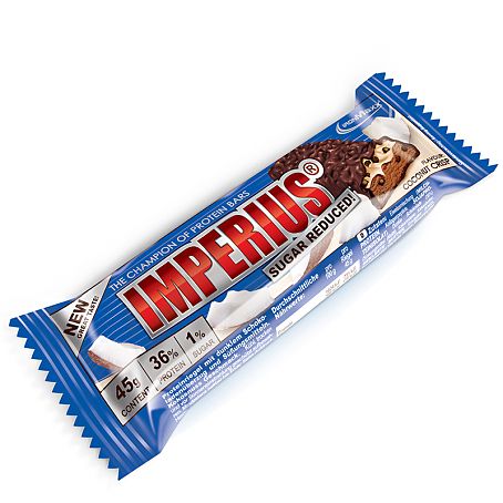 IronMaxx Fitnessriegel Imperius® Sugar Reduced 45g Riegel Dark Chocolate Crisp