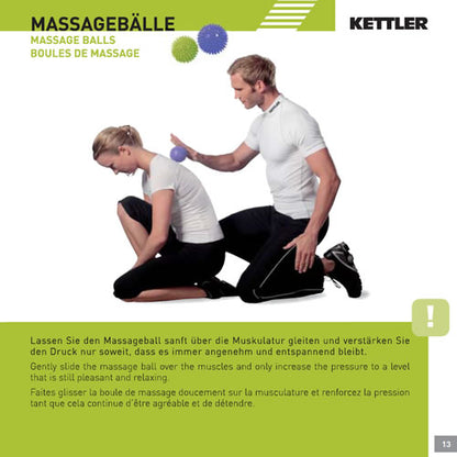 Kettler Massagebälle-Set Grün & Violett