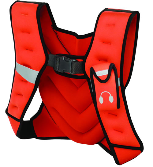 Kettler Gewichtsweste 5,4kg Stretch-Nylon