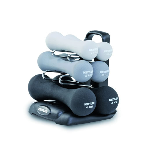 Kettler Hantel Set inkl. Ablage