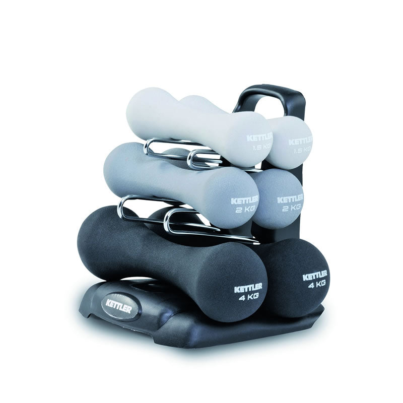 Kettler Hantel Set inkl. Ablage