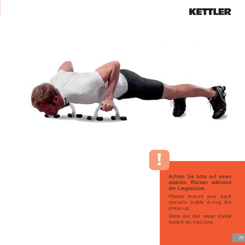 Kettler Liegestützgriffe