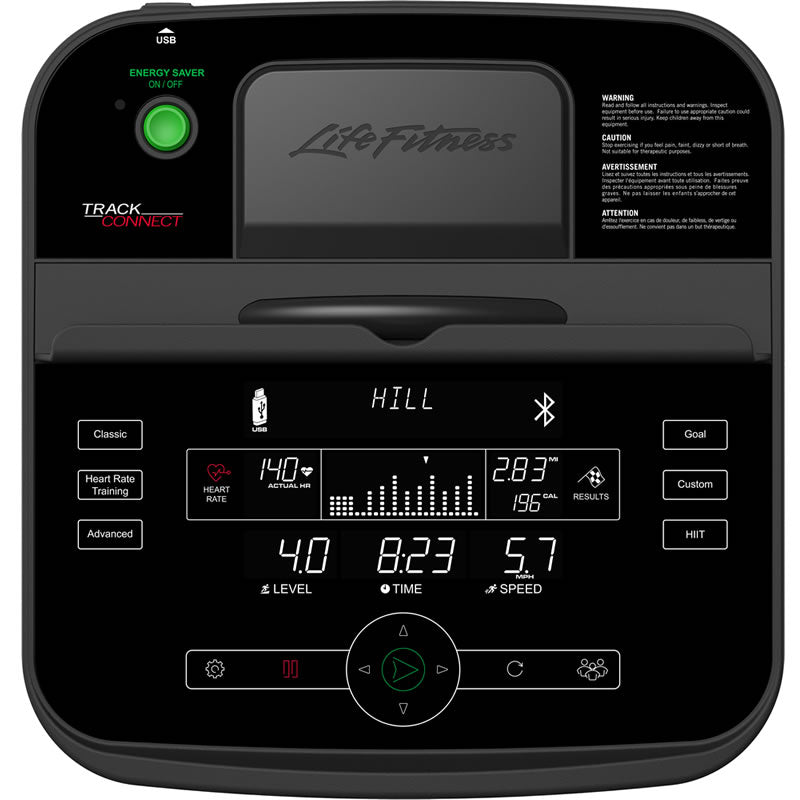 Life Fitness Liegeergometer RS1 Track Connect