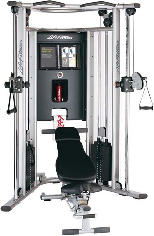 Life Fitness Kraftstation G7 inkl. Trainingsbank