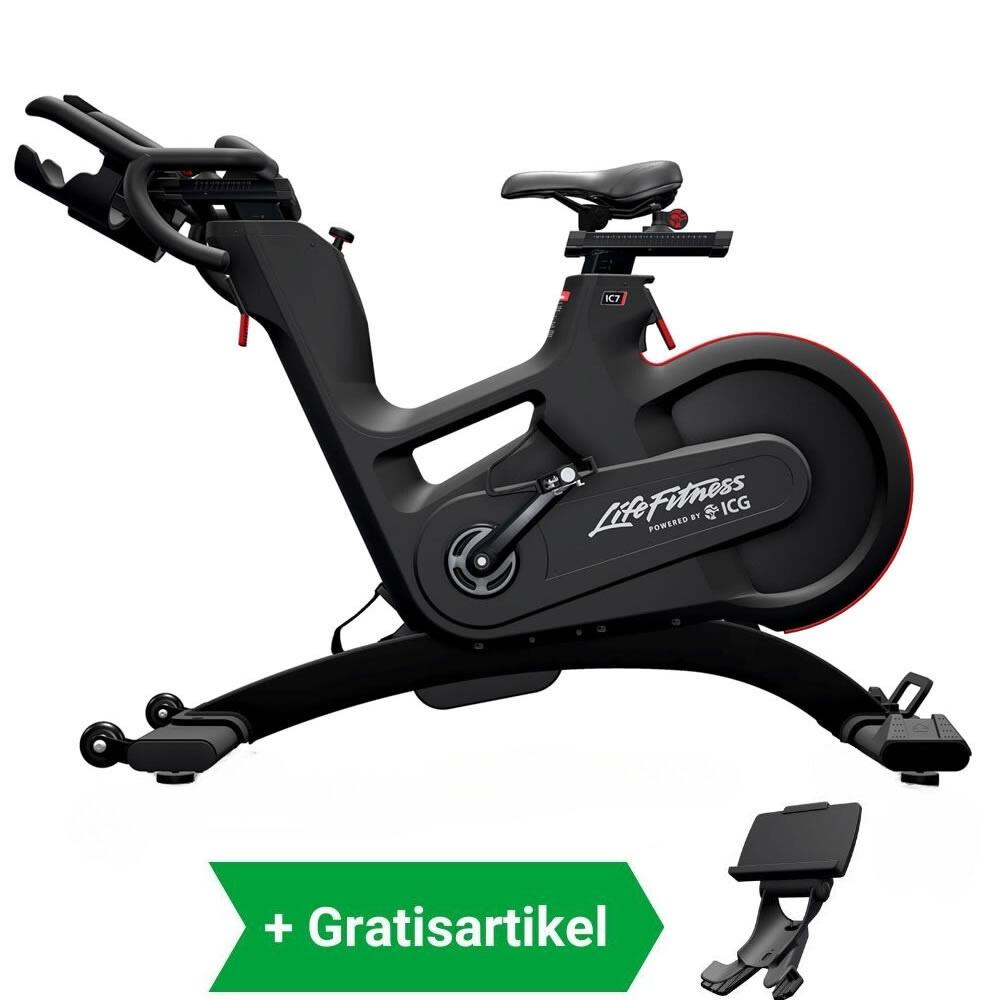 Life Fitness ICG IC7 Indoor Cycle inkl. Tablethalterung